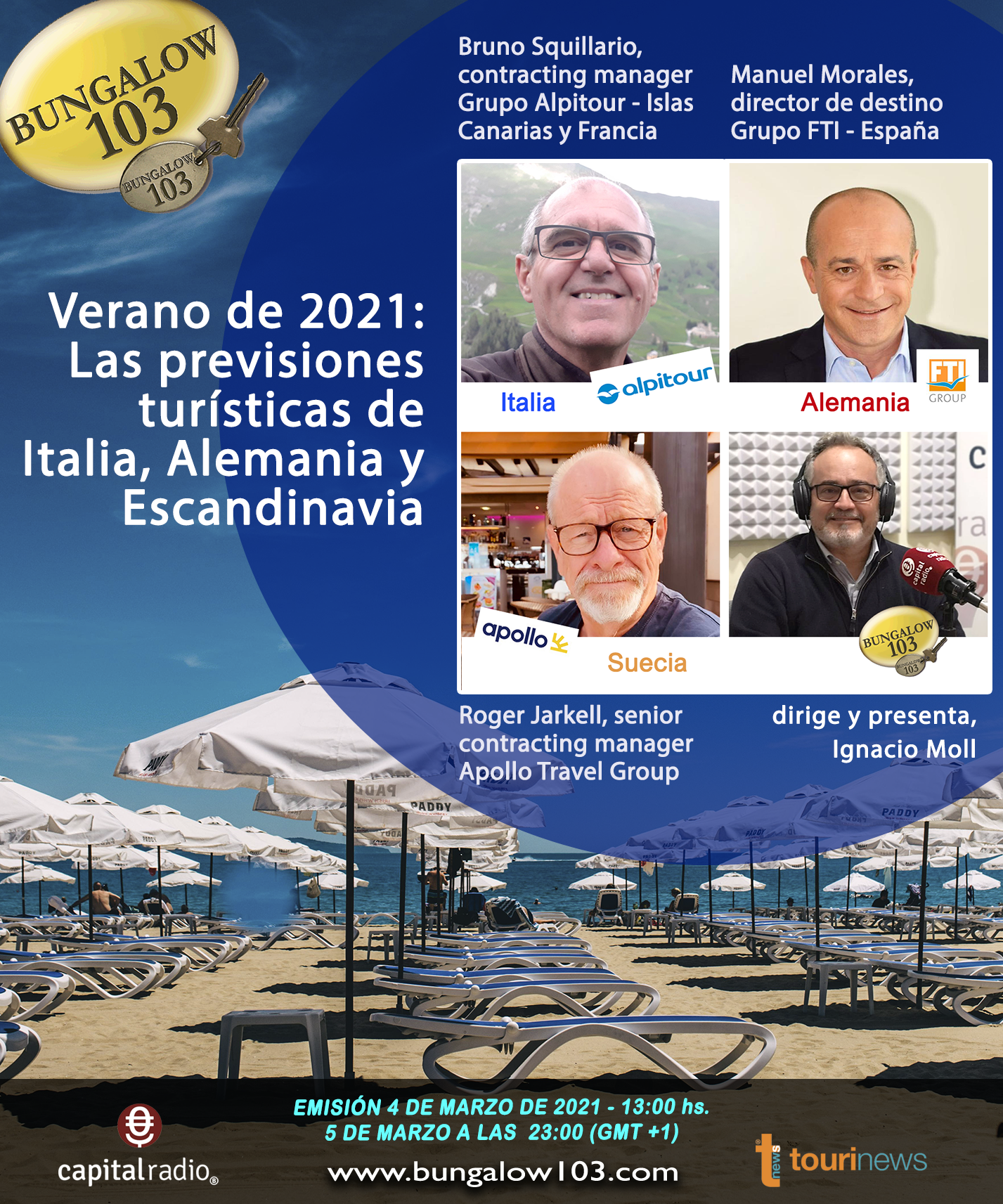 Verano de 2021: Las previsiones turísticas de Italia, Alemania y Escandinavia