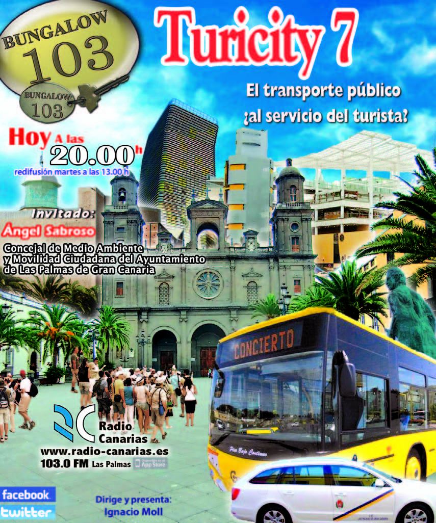 Turicity 7: EL TRANSPORTE PÚBLICO, ¿AL SERVICIO DEL TURISTA?