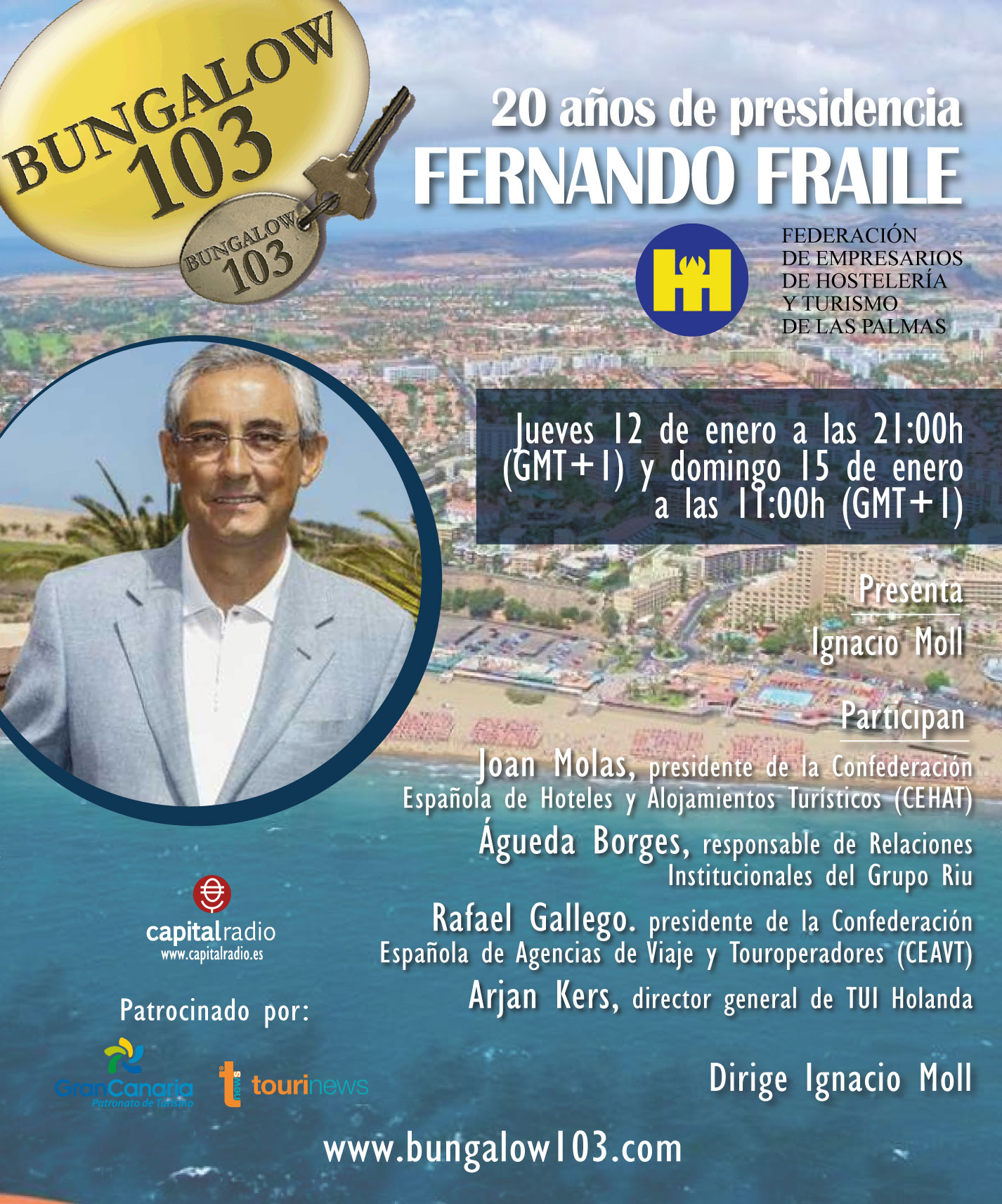 20 AÑOS DE PRESIDENCIA: FERNANDO FRAILE, FEHT