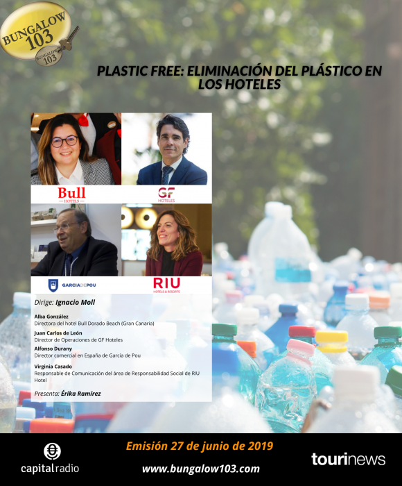 Plastic Free: eliminación del plástico en los hoteles